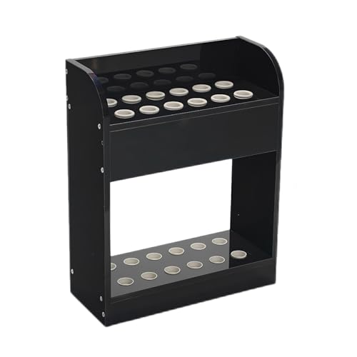 Support de queue de billard 12 bâtons et meuble de rangement sur pied - 2