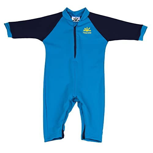 Nozone Fiji Sun Protective Baby Swimsuit, Double Zipper, UPF 50+