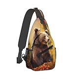 Artisanat : le sac de poitrine est fabriqué en polyester de haute qualité, lavable et durable, léger et confortable, et le design ergonomique parfait n'ajoutera pas trop de poids au corps. Convient à tout le monde.