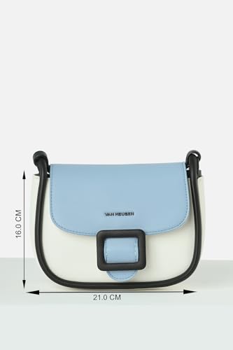 Image of Van Heusen Women's Sling Bag |Dual Tone | Crossbody Adjustable Strap