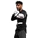 Power Rangers The Long Sleeve Ranger Costume Black T-Shirt (Adult Medium)