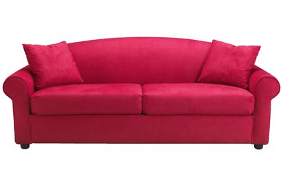 Amazon Com Chicago Queen Sleeper Sofa In Fastlane Red Furniture Decor