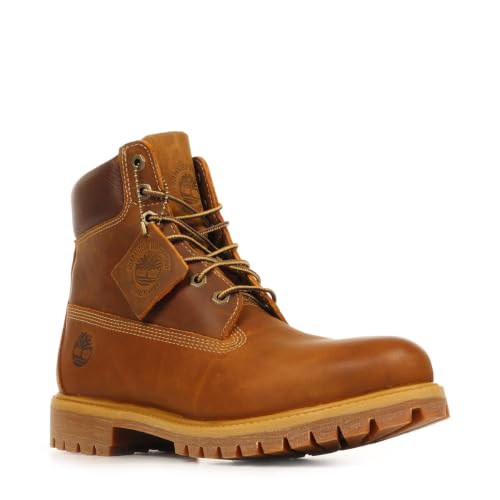 Timberland Herren Schnürboots Premium 6-Inch Dunkelbraun 43,5 – Ansicht 4