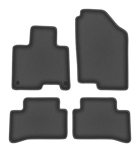 Tapis en Polyamide Graphite pour Hyundai Tucson IV SUV auto élégante au quotidien