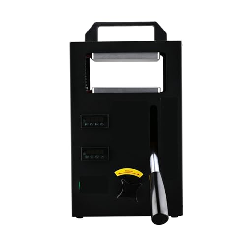 Macchina per stampa a Caldo Pressa idraulica per colofonia resina per estrazione ad alta temperatura con pressa a caldo per riscaldamento del pannello superiore e inferiore da 4 tonnellate