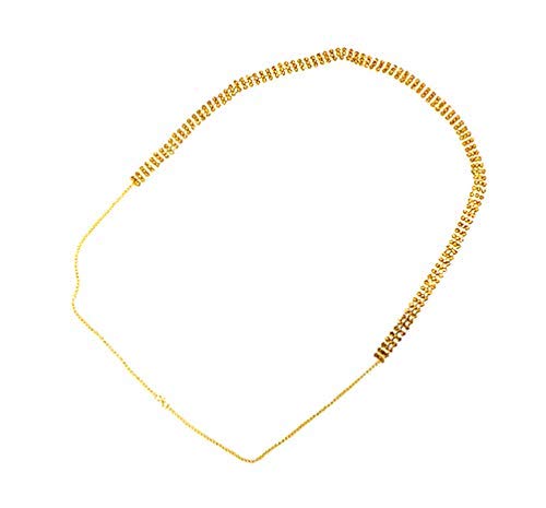 Vama Fashions 3 Line Designer kamarband Body Belly Chain Fancy Waist Chain for Women