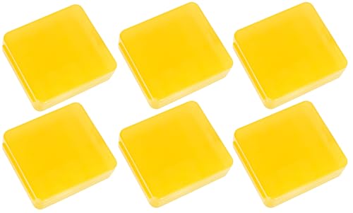 JEVX 6 Piezas Caja de Baterias de Plastico – Caja de Almacenamiento de Baterias y Pilas Recargables para 18650, 18350, 16340, AA y AAA – Organizador Contenedor para 4 Celulas