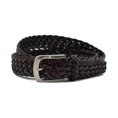 Xposed Braided Real Leather Belt Cover