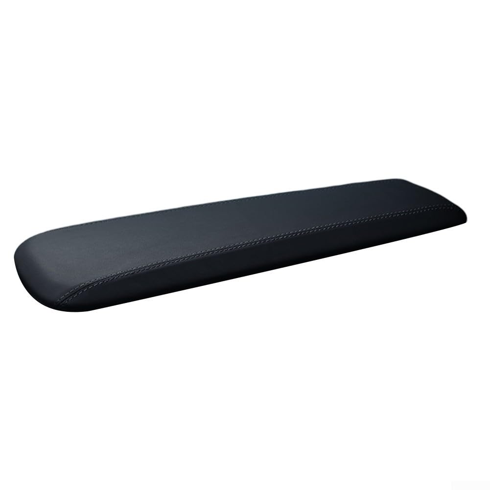 Premium PU Leather Armrest Cover for BMW X1 U11 2022 2024 Comfort and Protection (Black)