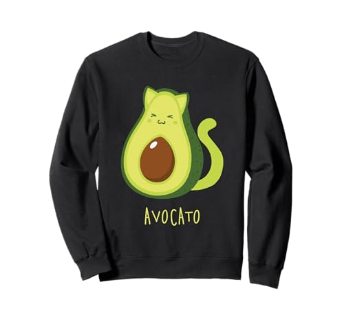 Avocato, Cats Aguacate, Aguacate Cat Sudadera