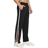 Tissu doux: Le pantalon de rééducation pour homme est fabriqué à 95% de fibre de polyester et à 5% d'élasthane. Doux et peau conviviale au toucher, confortable et respirant à porter, avec un ajustement lâche qui peut être porté toute l'année. La taille du pantalon est trop grande, vous pouvez choisir une taille plus petite.