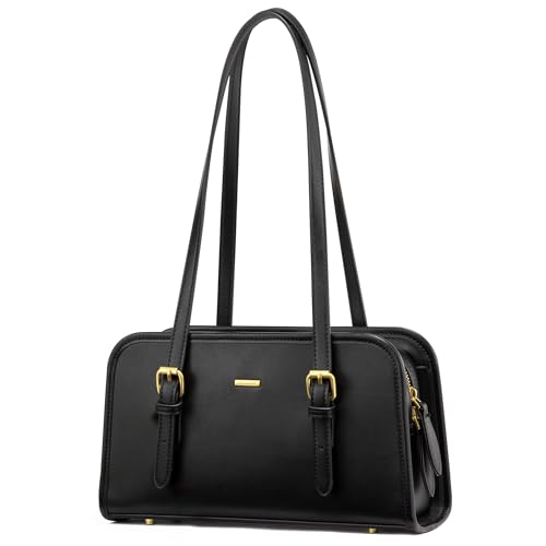LOVEVOOK Swing Zip Shoulder Bag Small Purses for Women Trendy Handbags Mini Vintage Hobo Clutch Leather Tote