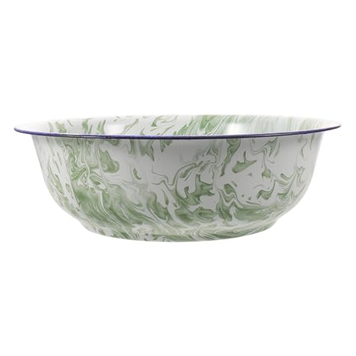 Bassin en émail INOOMP 34 cm au charme vintage et finition durable