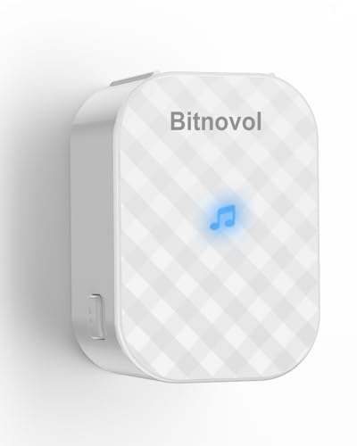 bitnovol Customized Chime Pro - Only Compatible with P6 / P7/ P8 Doorbell, Cloudedge Doorbell Camera Wireless,It CAN NOT be Used Alone,Doesn't Work with Other Brands Doorbells