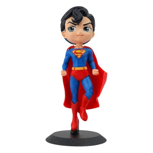 Image of Anime Cartoon Character Q Posket Action Figure | Limited Edition | Attractive Lightweight Durable Toy Figures for Home Decors Office Desk and Study Table (Supermen)