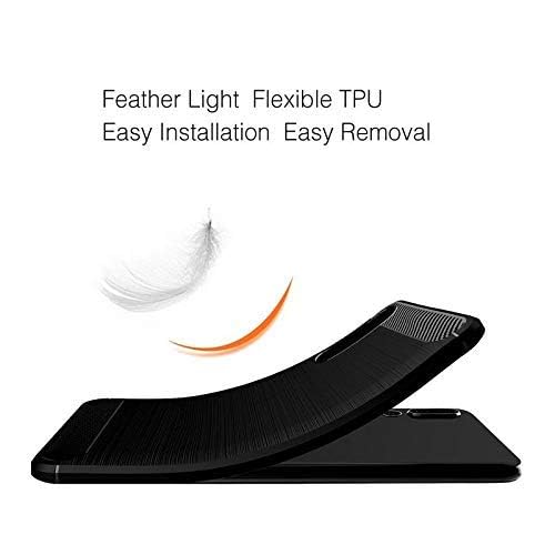 Image of Hybrid Carbon Fiber Back Case for Huawei P20 Pro (Black)