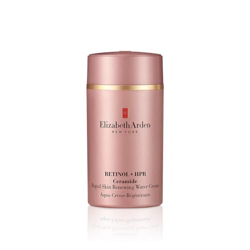 Elizabeth Arden - Retinol + HPR Crema Renovadora con Retinol Ceramide Water Cream, Cuidado Antiedad para Revitalizar y Alisar las Arrugas, para Día y...