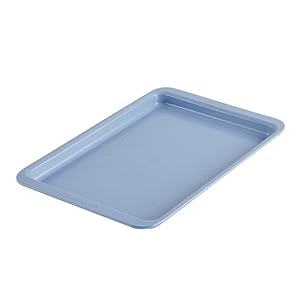 Farberware Nonstick Bakeware Cookie Pan/Baking Sheet with drop zones and portion marks