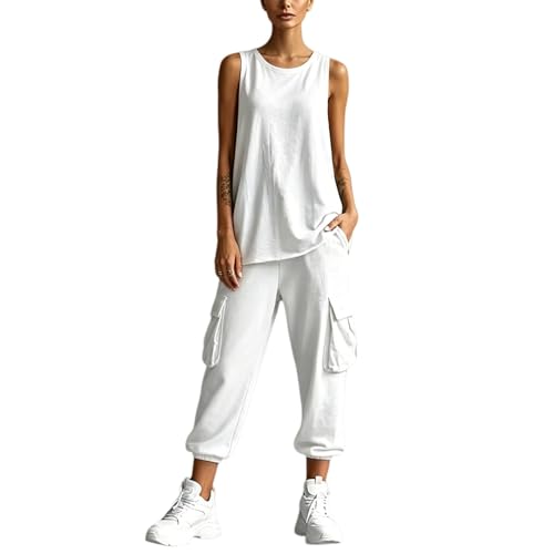 Traje de trabajo para mujer con acabado elegante y pantalones de corte profesional