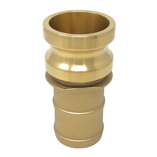 Gloxco Brass Type E Cam and Groove Hose Fitting, 2