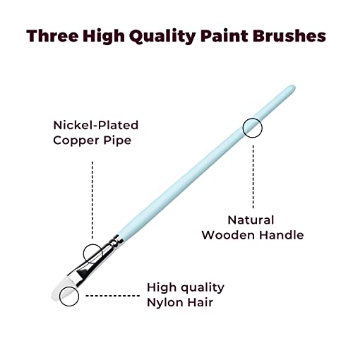 HIMI-Gouache-Paint-Set-24-Colors-x-30ml-Unique-Jelly-Cup-Design-with-3-Paint-Brushes-and-a-Palette-in-a-Carrying-Case-Non-Toxic-Gouache-Paint-Perfect-for-Artists-StudentsGreen