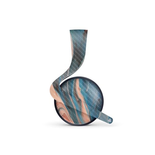 Image of Carbon Fiber Headphone Skin Compatible with Sony Pulse Elite Headset (2024) - Sea Dunes - Premium 3M Vinyl Protective Wrap Decal Cover - Easy to Apply | Crafted in The USA by MightySkins