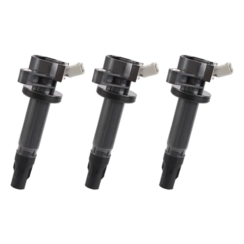 Lwope 車用 イグニッションコイル 3本セット 19500-B2040 19500-B1010 点火コイル タント L375S L385S ムーヴ L175S L185S エッセ L235S L245S ムーヴコンテ L575S L585S ミラ L275S/V L285S/V ソニカ L405S L415S ハイゼット S321V S331V 高い耐久性 互換