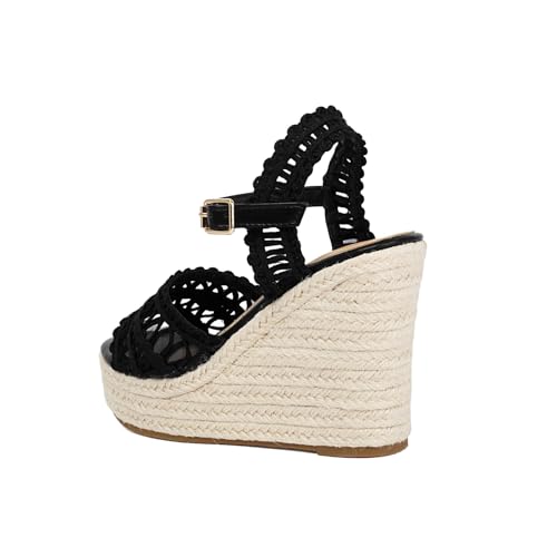 Image of Espadrille Wedge Sandals for Women Platforms & Wedges