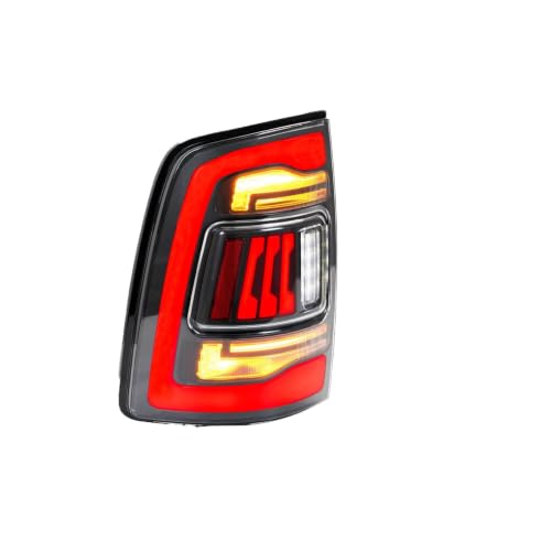 Feux stop et clignotant séquentiel jaune pour feu arrière Dodge Ram 1500 2500 de 2009 à 2018