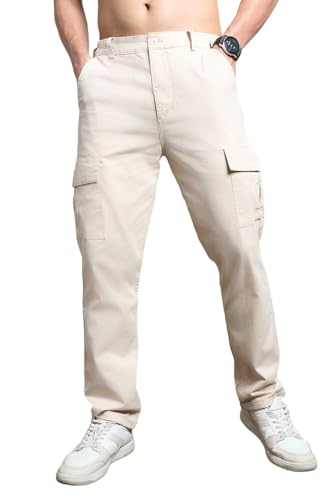 Image of HIGH STAR Men's Loose Fit Casual Pants