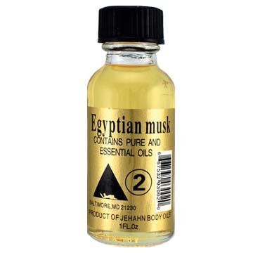 Jehahn Body Oil Boston Bottle 1 Oz (Egyptian Musk)