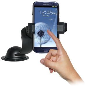 Amzer AMZ93969 Car Mount/Case System for Samsung Galaxy S III GT-I9300/Samsung Galaxy S 3 I9300 - Retail Packaging - Black
