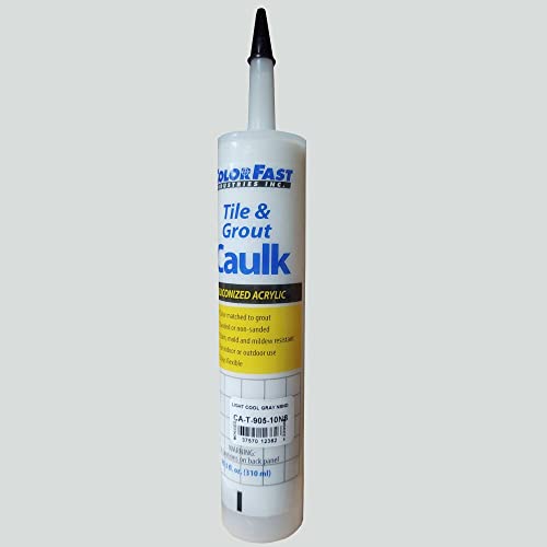 Colorfast Industries Colored Caulk Light Cool Gray 10.3 oz