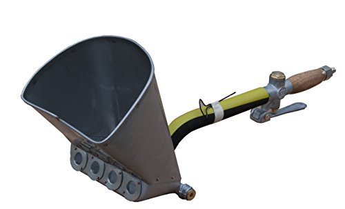 Intonacatrice TIGRE da soffitto a 4 fori - vasca