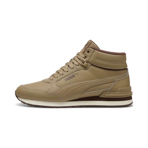 PUMA Erwachsene ST Runner v4 Mid Sneakers 47, Soft Taupe Chestnut Brown Warm White – Ansicht 3