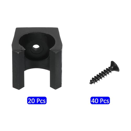 M METERXITY 20 Pack Billiards Cue Locating Clip Holder, Plastic Lightweight Pool Stick Clips, Wear-Resistant - Image 4