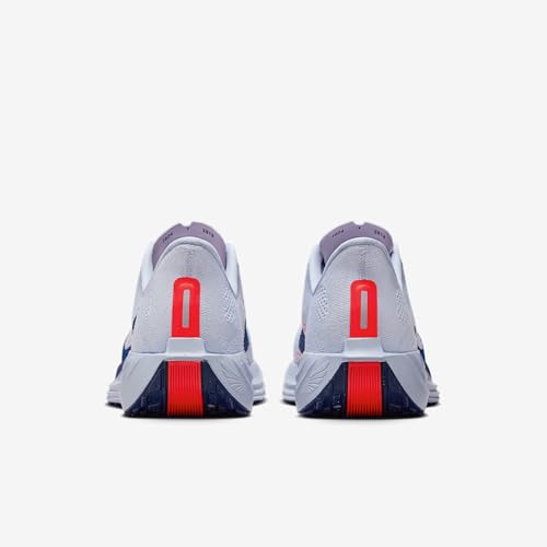 Nike Nike Pegasus Plus Men's Road Running Shoes (FQ7262-006, Ghost/Blue Void/Bright Crimson/Blue Void) Size 11.5