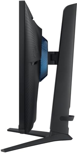Image of Samsung 27 inch Odyssey G4 Series IPS LED Gaming Monitor, Nvidia G-Sync, 240Hz, 1ms, Ultrawide, AMD FreeSync Premium, HDMI, Black, with GSF HDMI Cable