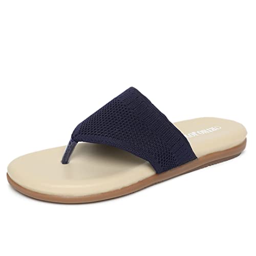 Image of ORTHO JOY Fancy doctor slippers | Comfortable flat sandals for women stylish