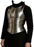 Medieval lady armor Breastplate Steel Cuirass – Lightweight Female Chest for Cosplay, LARP, Renaissance, Queen of Elves, Lady Knight Costume – Fantasy Plate Armor