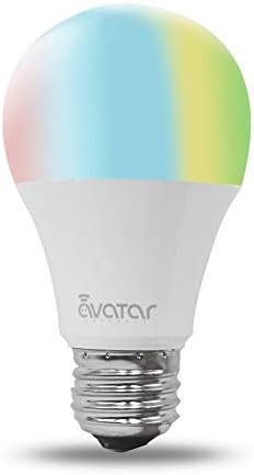 Avatar Controls WiFi Smart LED Bulb,E26 6.5W Dimmable RGB Multi-Color Changing Home Light,Compatible with Alexa/Google Assistant,Supports Remote Control ON/Off/Color Switch via Android/iOS App image 3