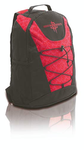 Mochila Bungee Com Elastico Houston Hockets