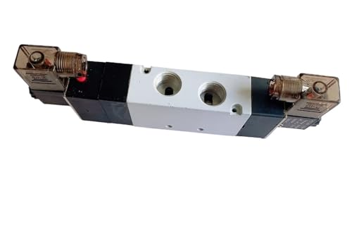 Électrovanne pneumatique 4V430C-15 centre fermé 1/2 BSPT double bobine