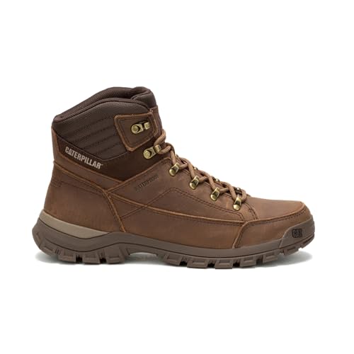 Image of Caterpillar Threshold Hiker Waterproof Boot Men Mushroom