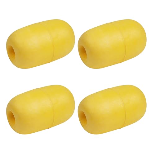 Rope Floats Marine Buoy Floats Deep Water Float Fishing Marker Buoys Anchor Float for Boats Swimming Kayak Crabbing Trail Dock Pool (4PCS 2.76x4.33 Inch)