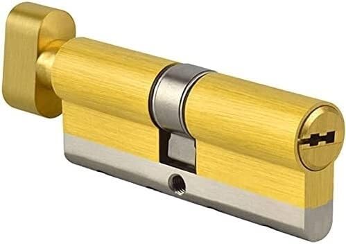 Zamek cylindryczny o wysokim poziomie bezpieczeństwa, blokada beczki drzwi, jednostronna przerwa w drzwiach Anty pręt ze stali nierdzewnej Mosiężny cylinder rowkowy 60 65 70 75 80 85 90 95 100 mm (kol