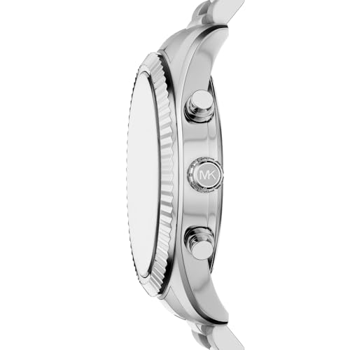 Miniatura 5 de Michael Kors Lexington Hombre Reloj de 45MM de Acero Inoxidable en Tono Plateado, MK9264