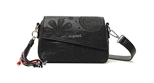 Desigual Damen Bols_deja Vu Phuket Mini Hand Bag, Schwarz, Einheitsgröße...
