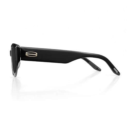 Image of Vintage Narrow Cat-Eye Sunglasses for Women Men, Exclusive Eyewear Brand of EssilorLuxottica