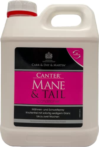 Carr & Day & Martin Canter Mane & Tail Acondicionador en espray para crines y cola, bidón de 2,5 l